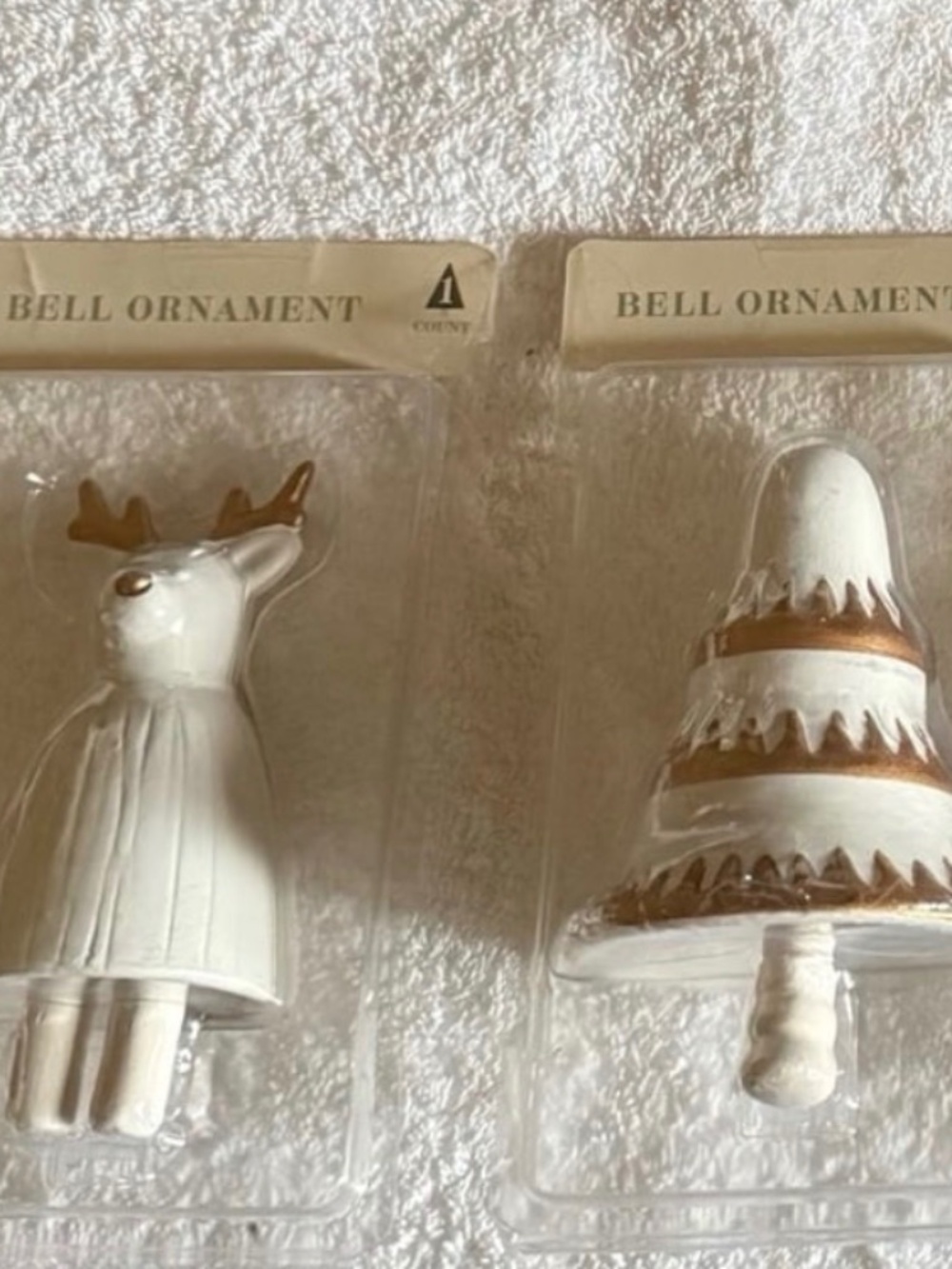 Christmas Ceramic Ornaments 6/$10 (tree, deer,santa ) will sell individually